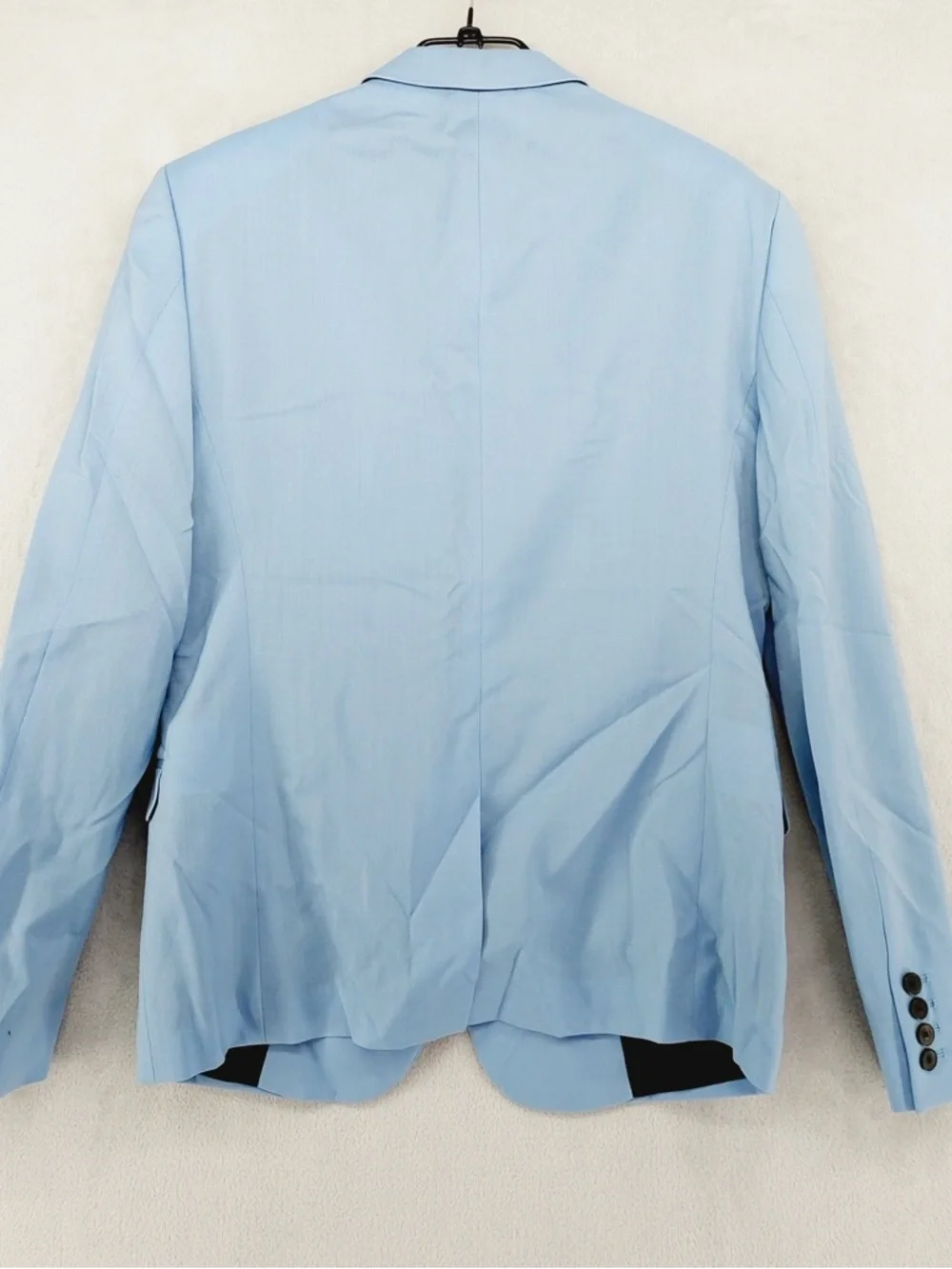 NWT The Kooples Blazer Mens 48 Light Blue Wool Slim Fit Tailored Preppy P5073